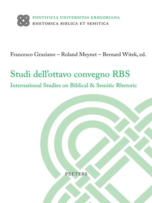 cover image of Studi dell'ottavo convegno RBS